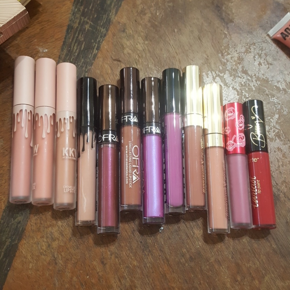 11Lippies kkw kylie ofra tarte limecrime colorpop